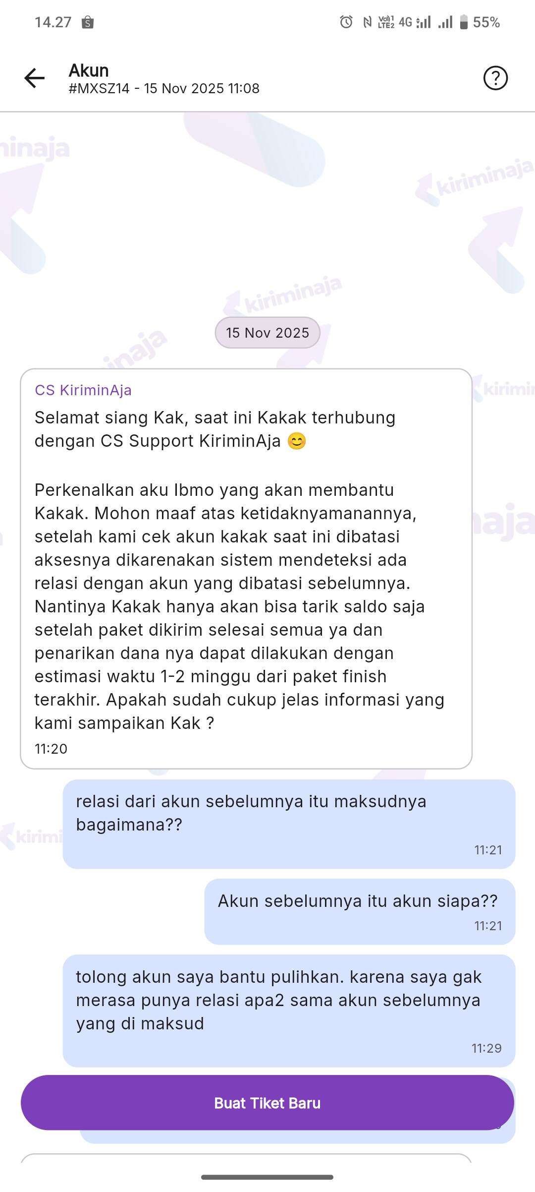 Akun KiriminAja Ditangguhkan Tanpa Kejelasan