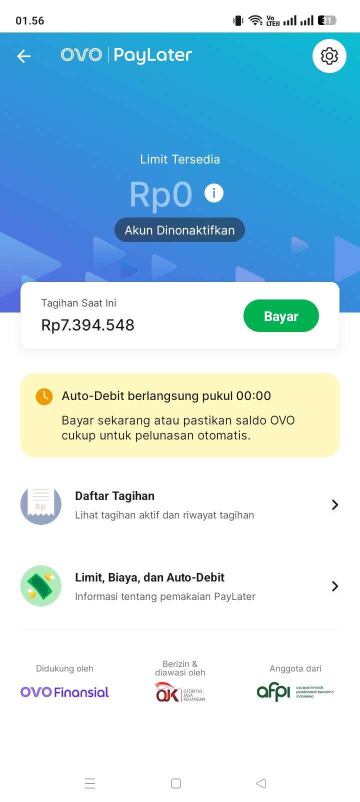 Tagihan OVO PayLater Rp7 Juta di Grab, Padahal Tak Pernah Daftar dan SLIK Kol 5