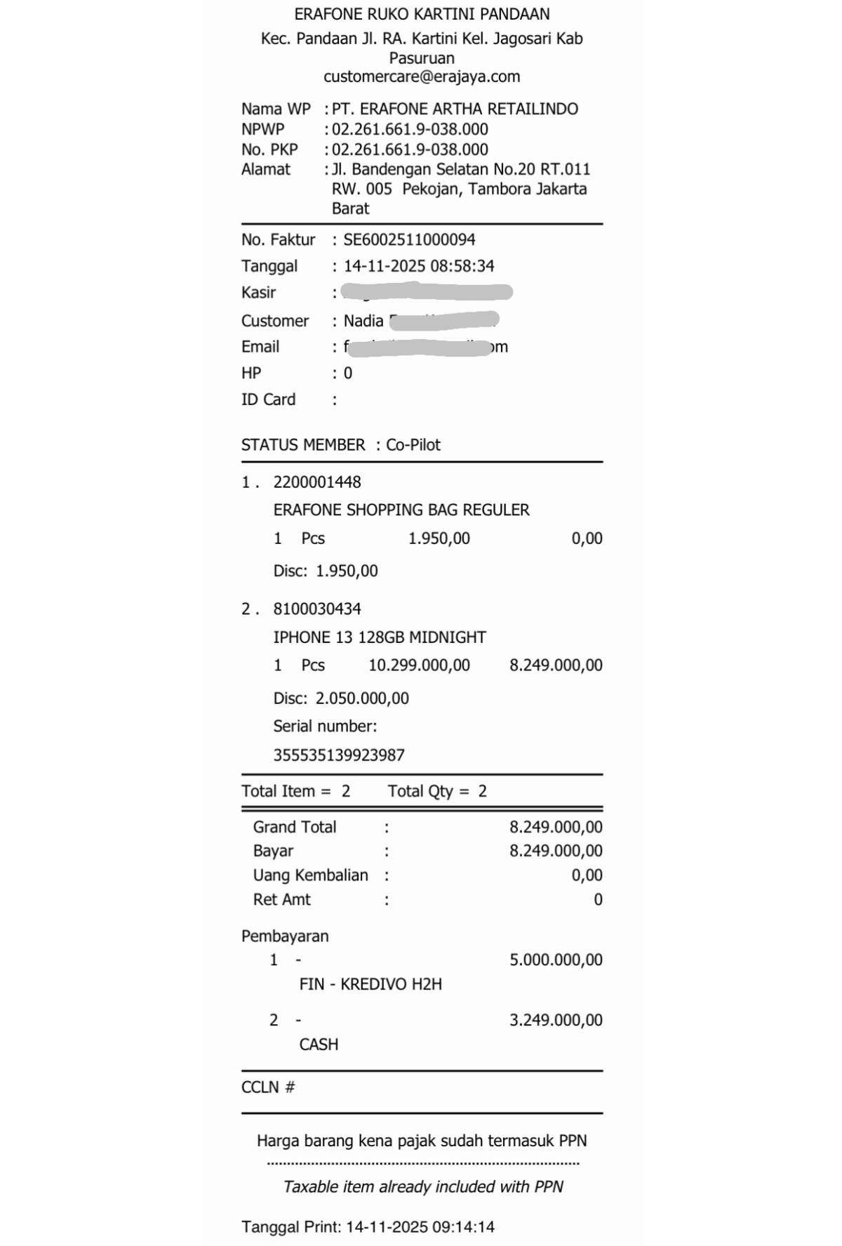 Aktivasi Asuransi KrediShield Tanpa Pemberitahuan kepada Konsumen Saat Pembelian iPhone Menggunakan Kredivo