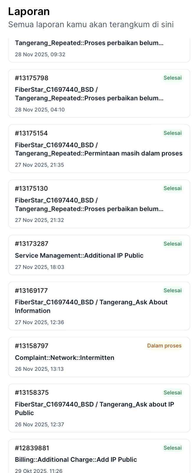 MyRepublic Internet Mati Berhari-hari dan Selalu Dikasih Jawaban Template
