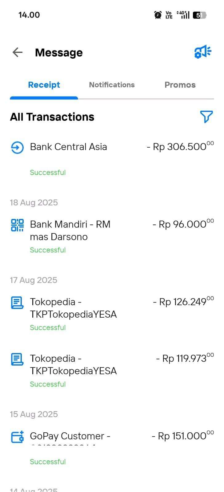 Transfer Keluar Otomatis, Bank Mandiri Belum Menjelaskan Transaksi Tidak Dikenal di Rekening Saya
