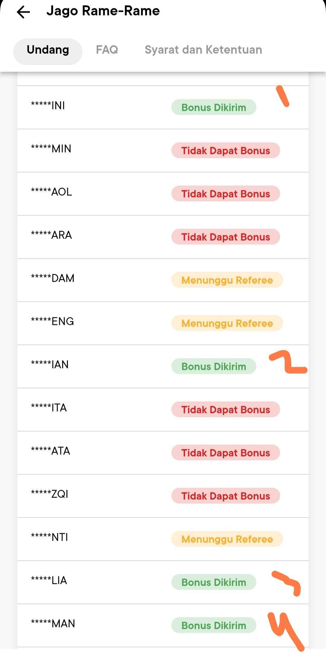 Promo Referral Bank Jago, Status 7 Bonus Dikirim tapi yang Cair Hanya 6