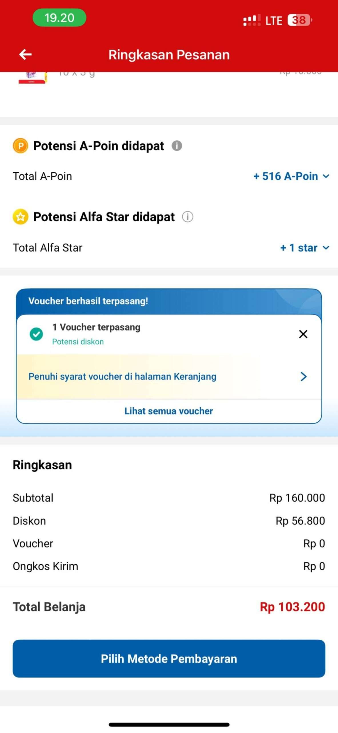 Ikut Misi Belanja Alfagift Rp500 Ribu, tapi Voucher Rp50 Ribu Tidak Diberikan