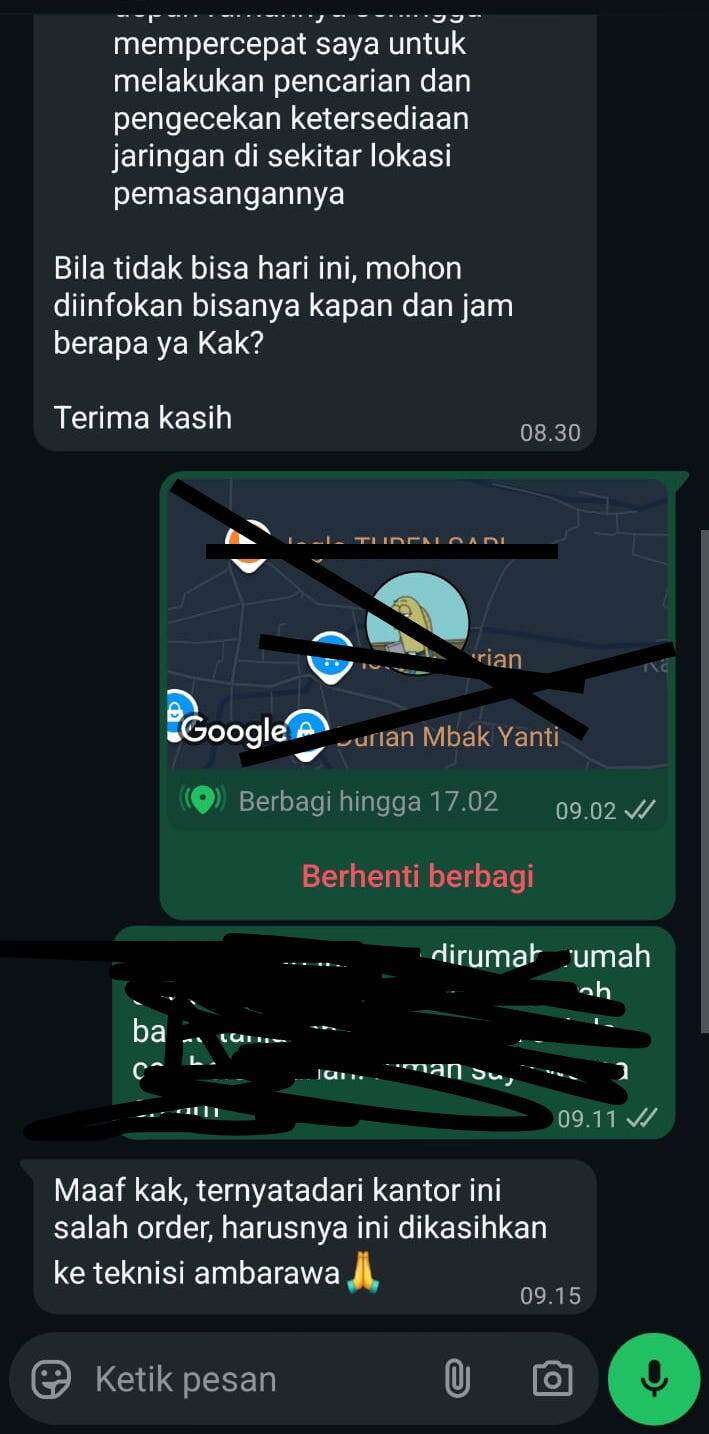 Proses Migrasi Layanan IndiHome Tidak Berhasil Selama 2 Minggu