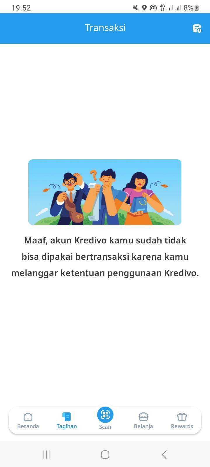 Sistem Keamanan Kredivo Hingga Akun Diblokir Permanen