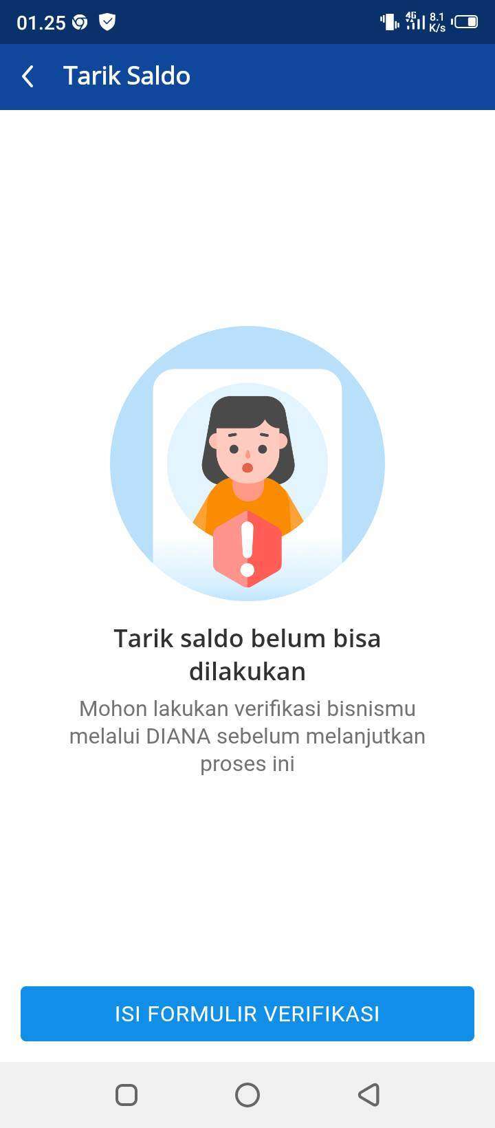 Sudah 2 Minggu Saldo DANA Tidak Bisa Diambil dengan Alasan Harus Verifikasi