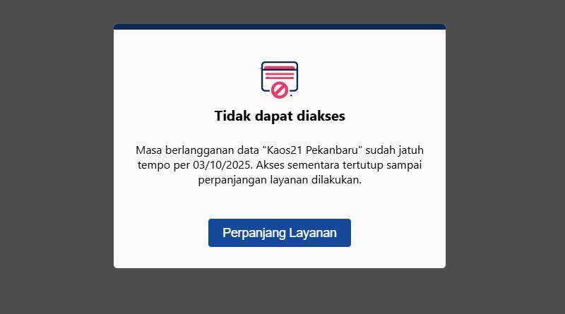 Accurate POS Menolak Permintaan Ekspor Data Transaksi, Padahal Toko Sudah Tutup dan Data Milik Pengguna Sendiri