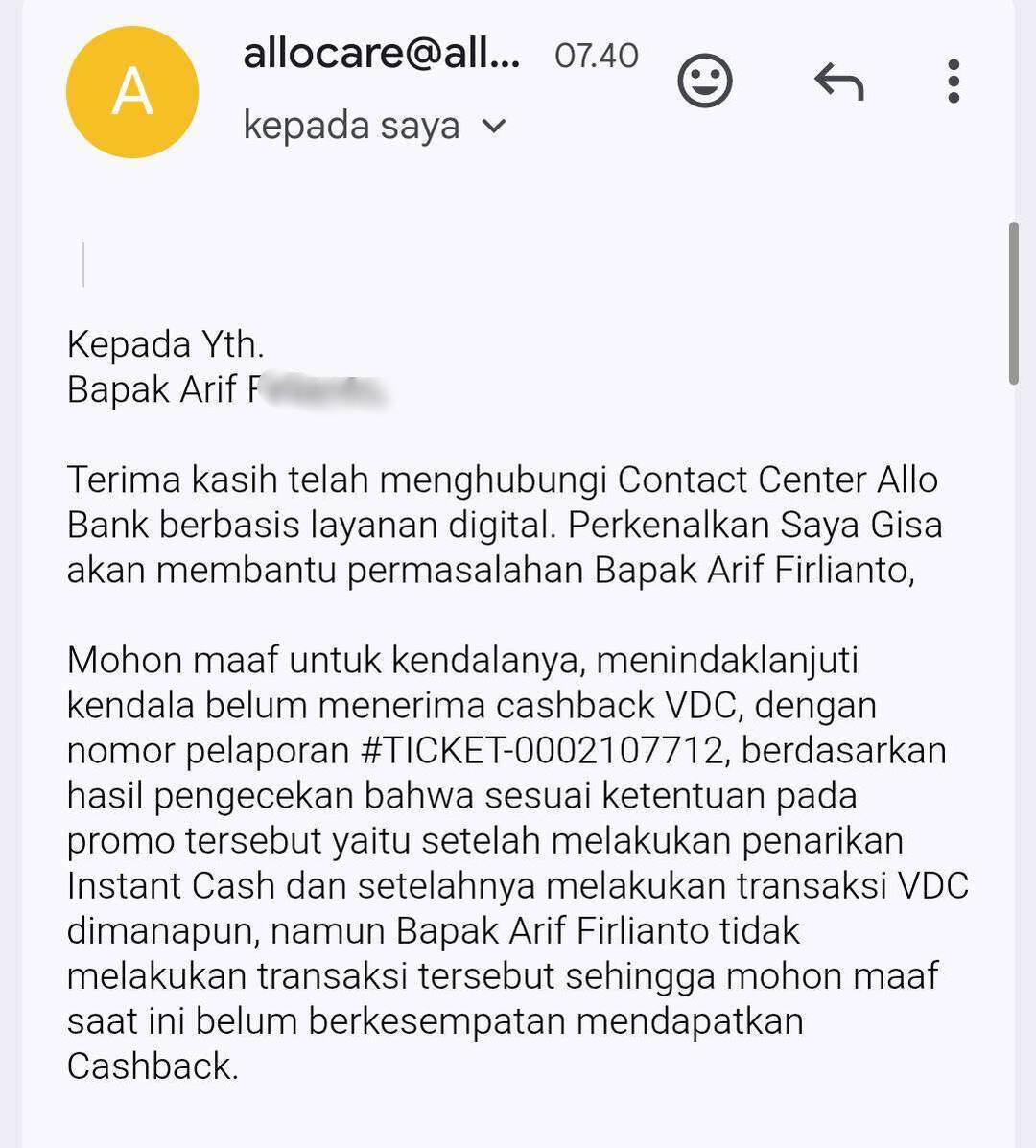 Saya Korban Lainnya dari Promo Paylater Allo Bank