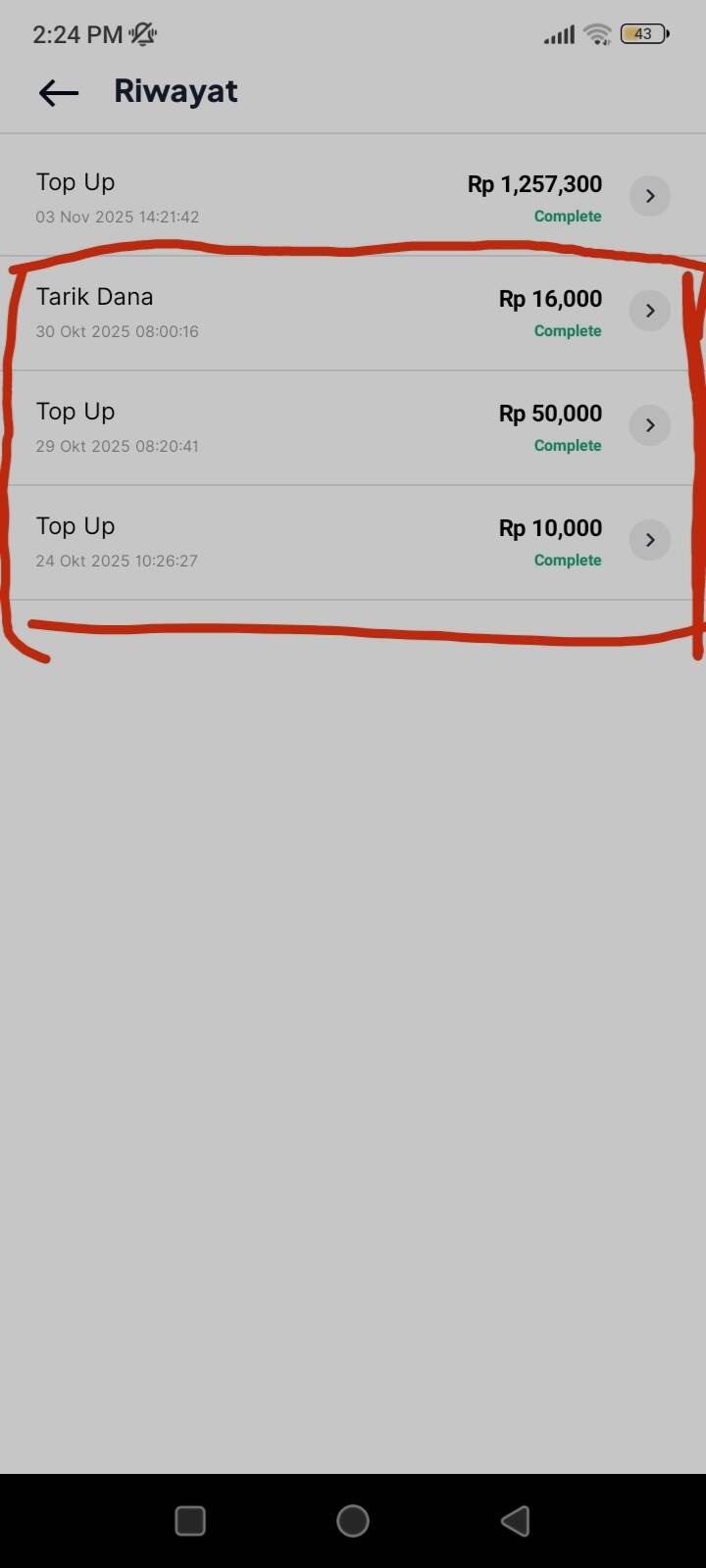 Top Up Siminvest Rp10.000, Dapat Tagihan Kerugian Rp117.000.000