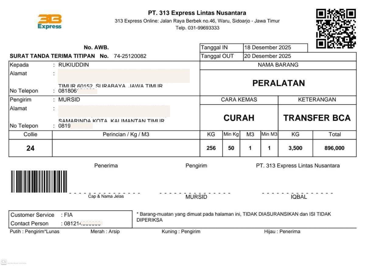 Menyoal Profesionalitas 313 Express