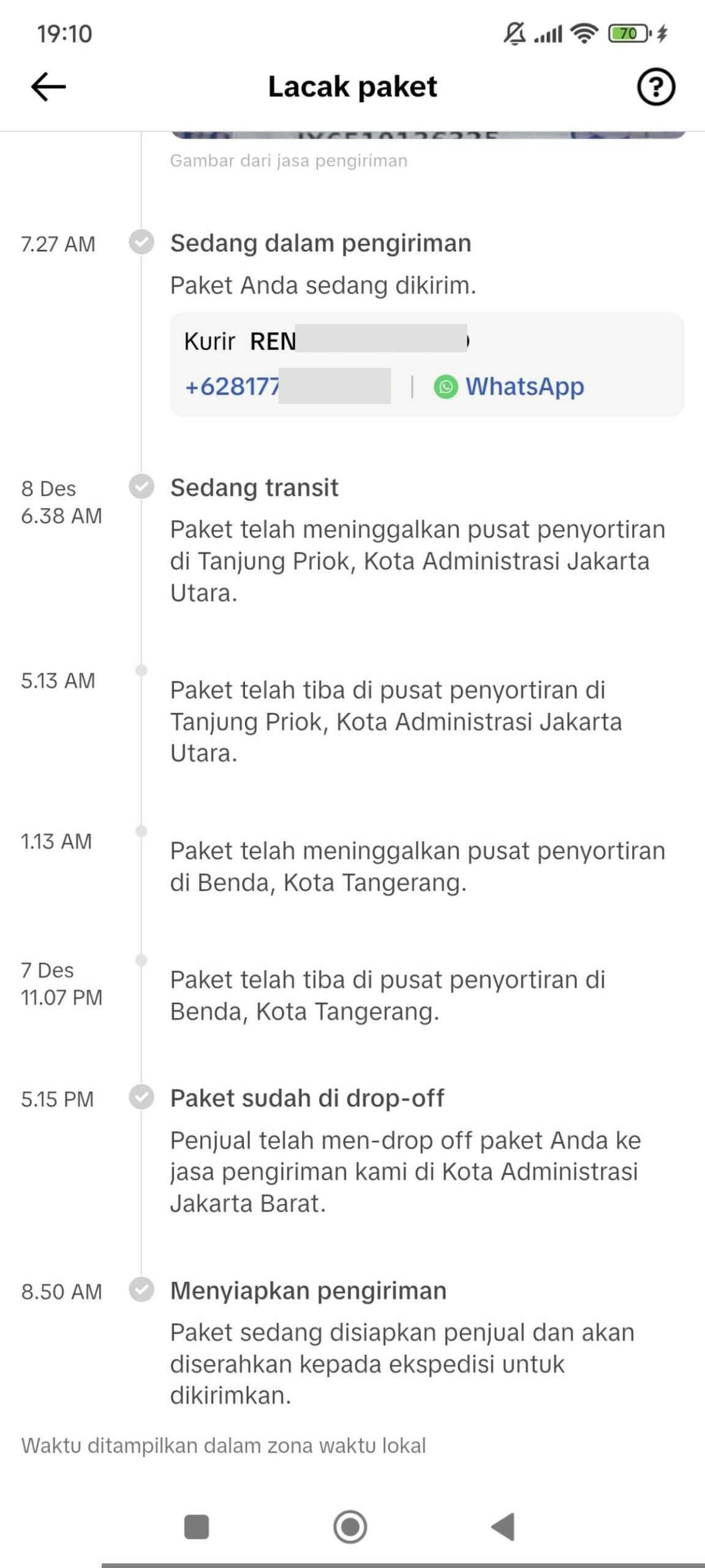 Beli iPhone 17 Pro Max di Toko Mall Digitalisme Store TikTok Shop Tokopedia Dikirim Air Mineral, Pengembalian Dipersulit dan Ditolak!