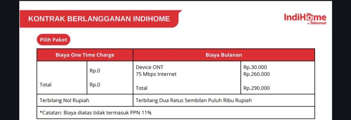 Kontrak Rp321 Ribu, Tagihan Jadi Rp364 Ribu: Add-On IndiHome Aktif Sendiri