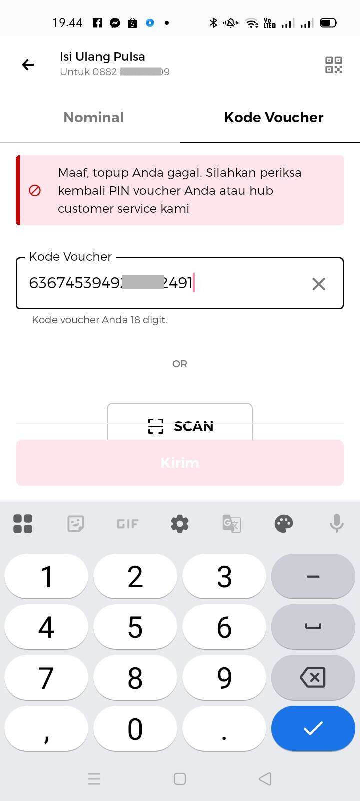Vocher Data Smartfren Salah atau Kedaluwarsa tapi Pihak Terkait Kurang Bertanggung Jawab