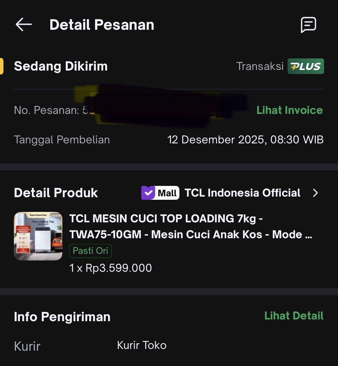 Kapok Belanja di TCL Indonesia Official Tokopedia