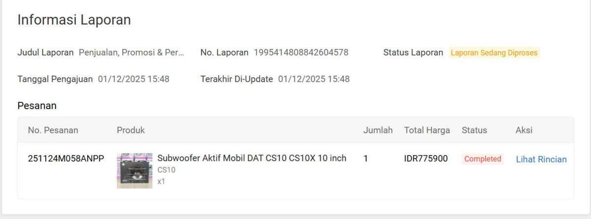 Shopee Selalu Membela Pembeli walau Seller di Posisi yang Benar