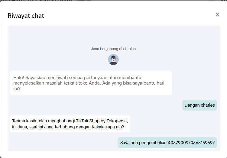Customer Service atau TikTok Service?