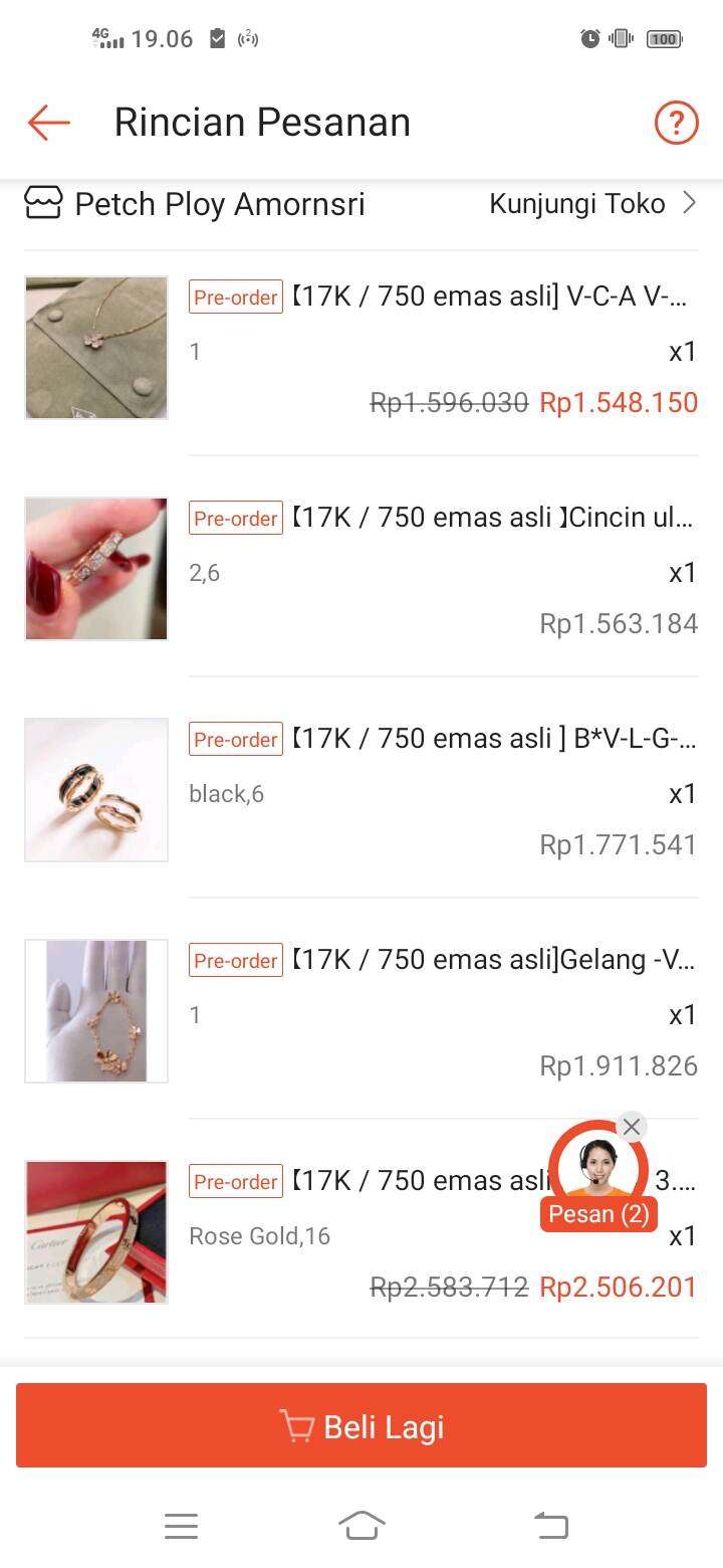 Kena Tipu Beli Emas Palsu Rp9,3 Juta di Shopee