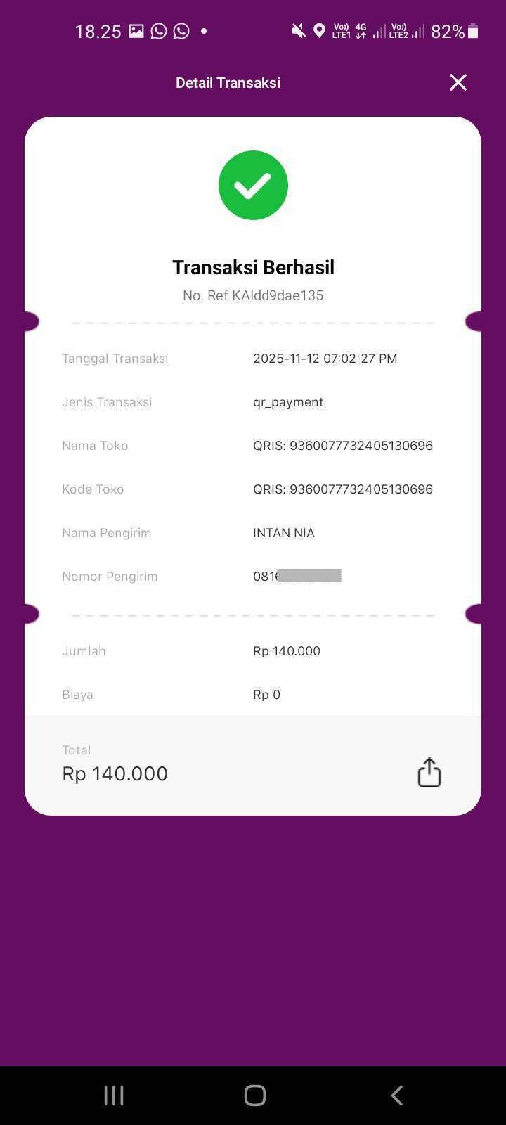 Kecewa Bayar Tiket KAI Melalui KAIPay/KasPro