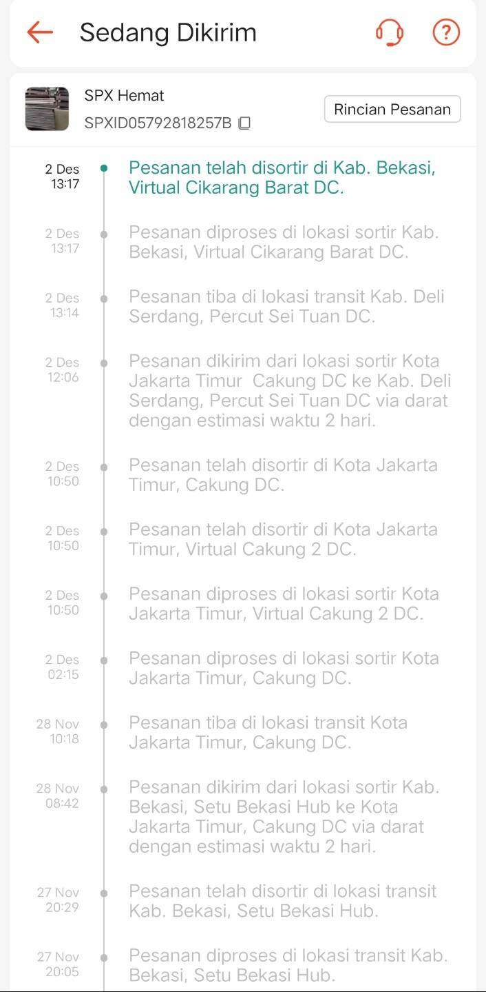 Paket Shopee Selama 16 Hari Belum Sampai