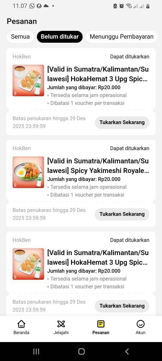 Beli Voucher HokBen di Qpon, Tiba di Store Malah Zonk