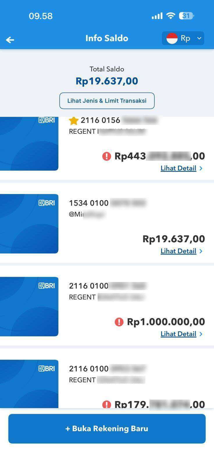 Rekening Bank BRI Diblokir Sepihak Sudah 1 Bulan Tidak Ditanggapi Meski Surat Pernyataan dan Invoice Sudah Diberikan ke Cabang