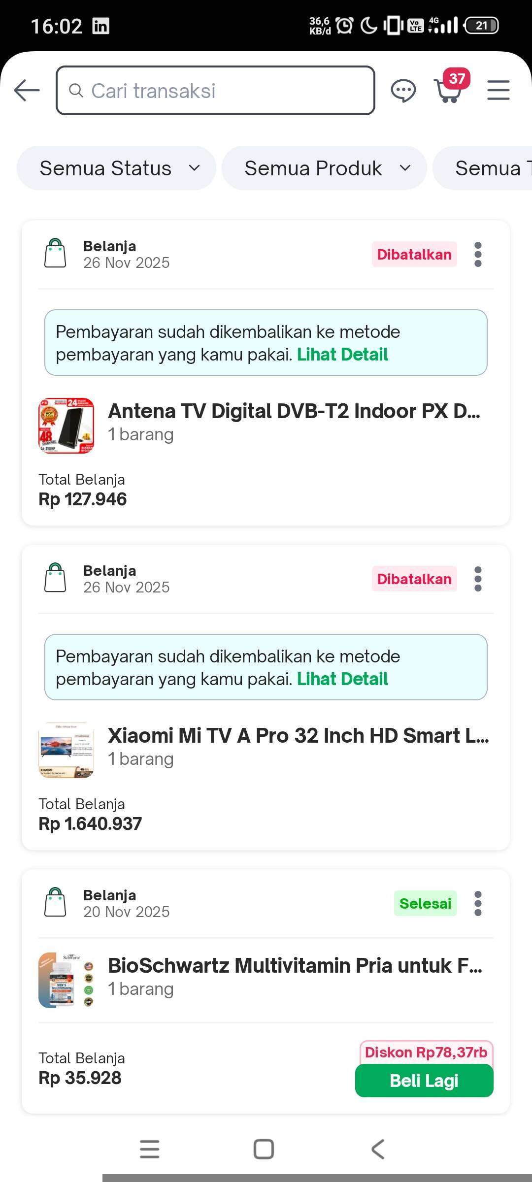Belum Ada Kejelasan Refund Tokopedia ke Limit Kartu Kredit