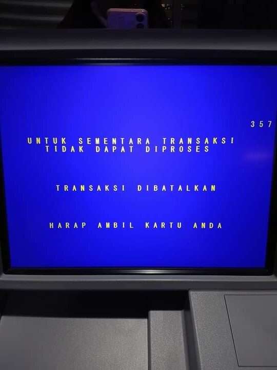 Saldo BRI Terpotong di ATM BNI Saat Mesin Tiba-tiba Offline