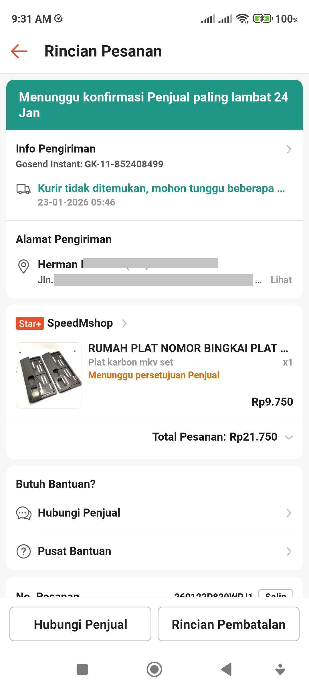 Kecewa ke Shopee dalam Penanganan Kasus