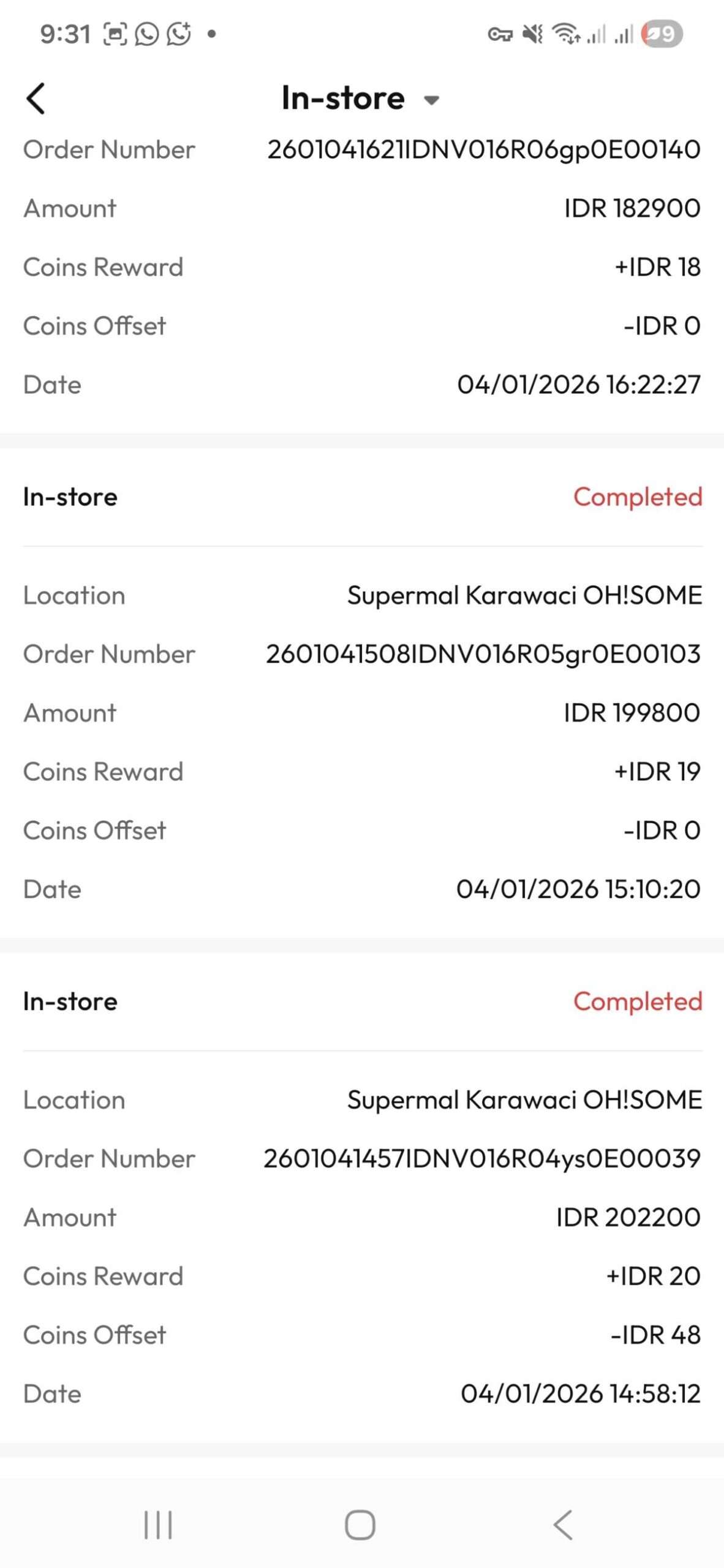 Pengalaman Buruk Belanja di OH!SOME