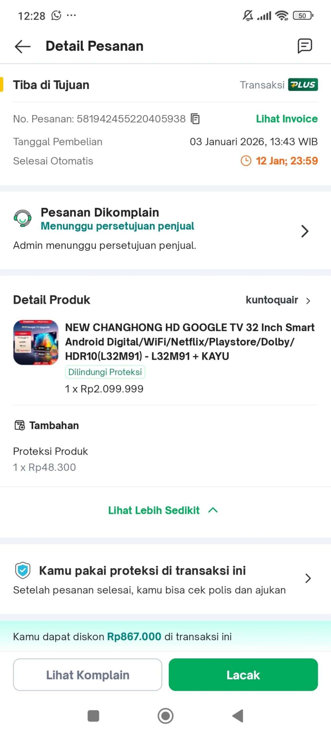 Laporkan Dugaan Penipuan, Akun Pembeli Malah Dinonaktifkan dan Refund Tertahan