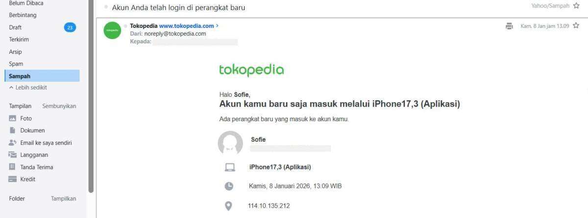 Akun Tokopedia Diretas, Laporan Baru Ditindaklanjuti Dua Hari Kemudian