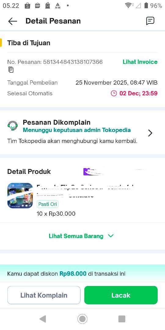 Tokopedia Care Mengabaikan Hak Perlindungan Konsumen: Dua Bulan Kasus Komplain Terkatung-katung