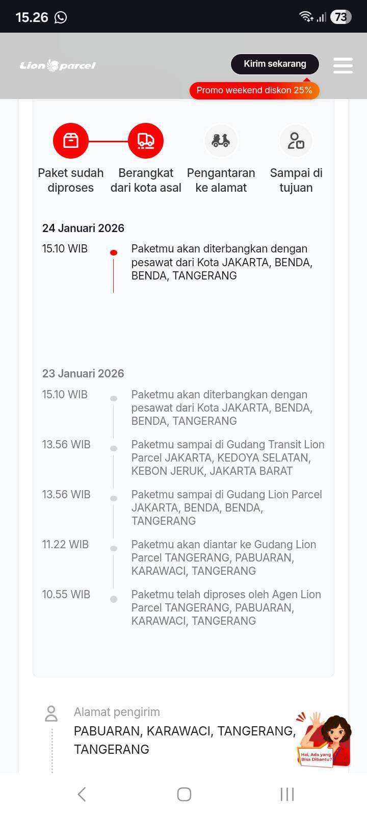 Penanganan Masalah Lion Parcel Lelet