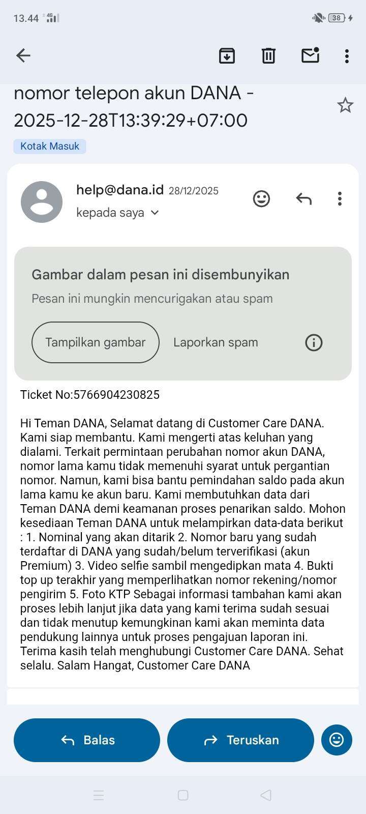 Pelayanan DANA “Agak Lain”