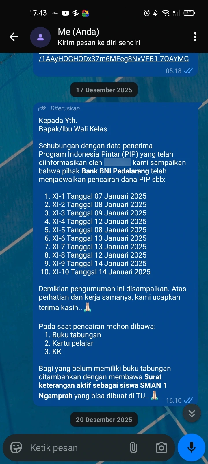 Pencairan Program Indonesia Pintar di BNI Terkendala Sistem dan Kuota Pembukaan Rekening