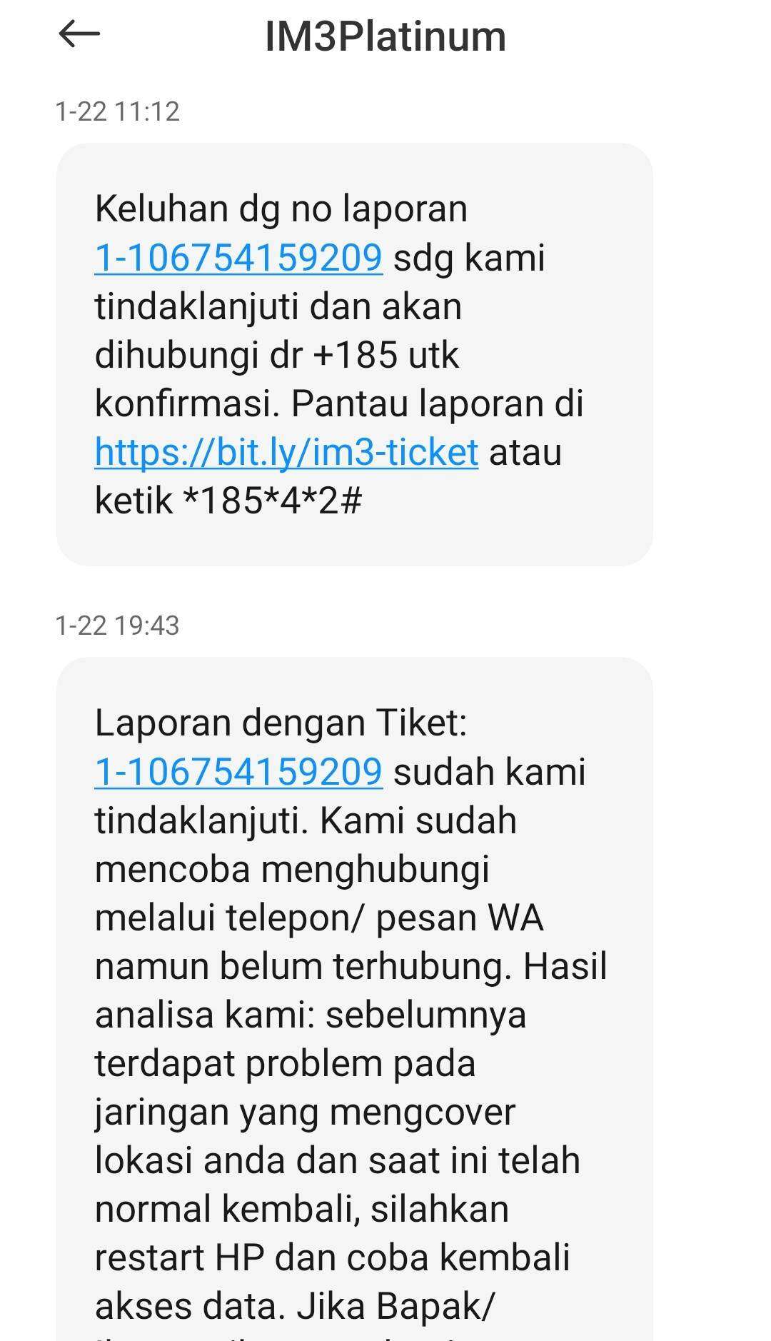 Sudah Berbulan-bulan Sinyal Indosat Sering Mendadak Hilang