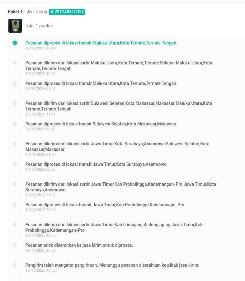 Pesanan Shopee Senilai 1,5 Juta Stuck Sebulan di Lokasi Sortir Kota Penerima