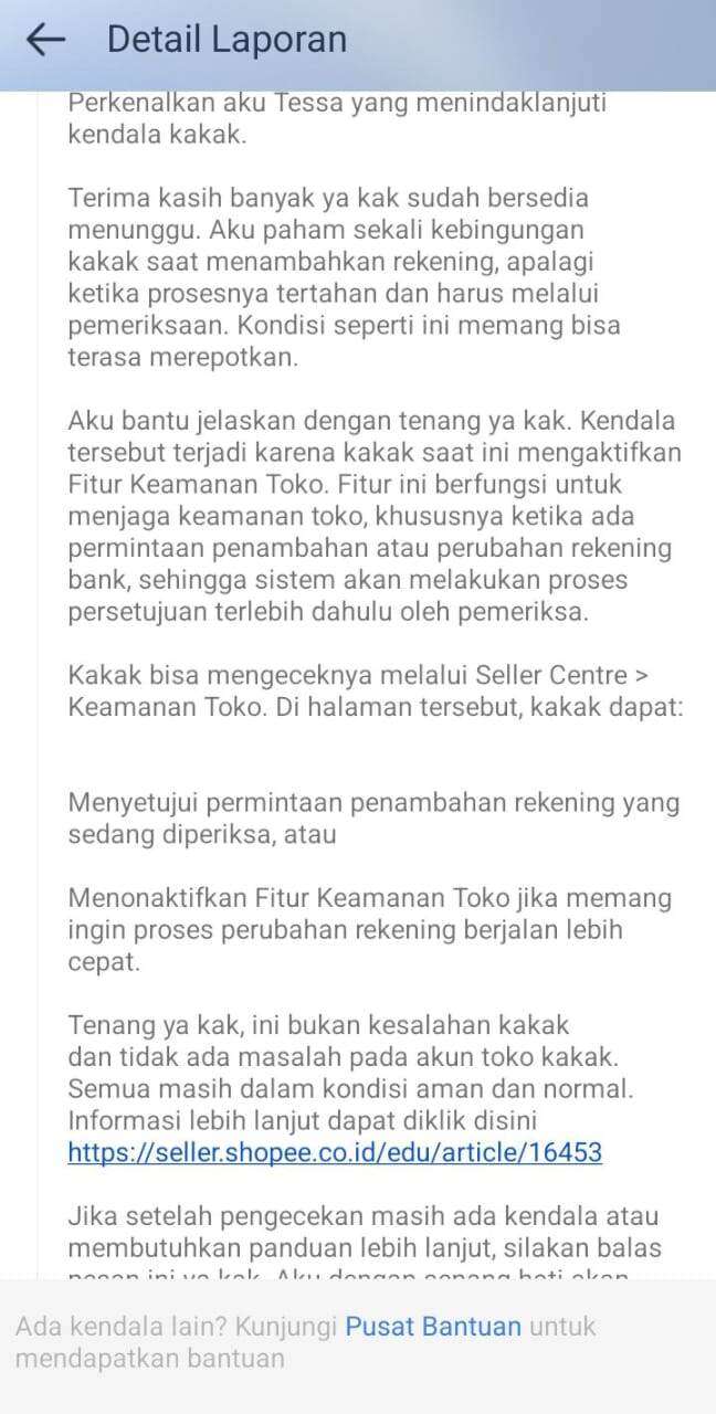 Pelayanan Shopee yang Sangat Buruk sehingga Merugikan Penjual