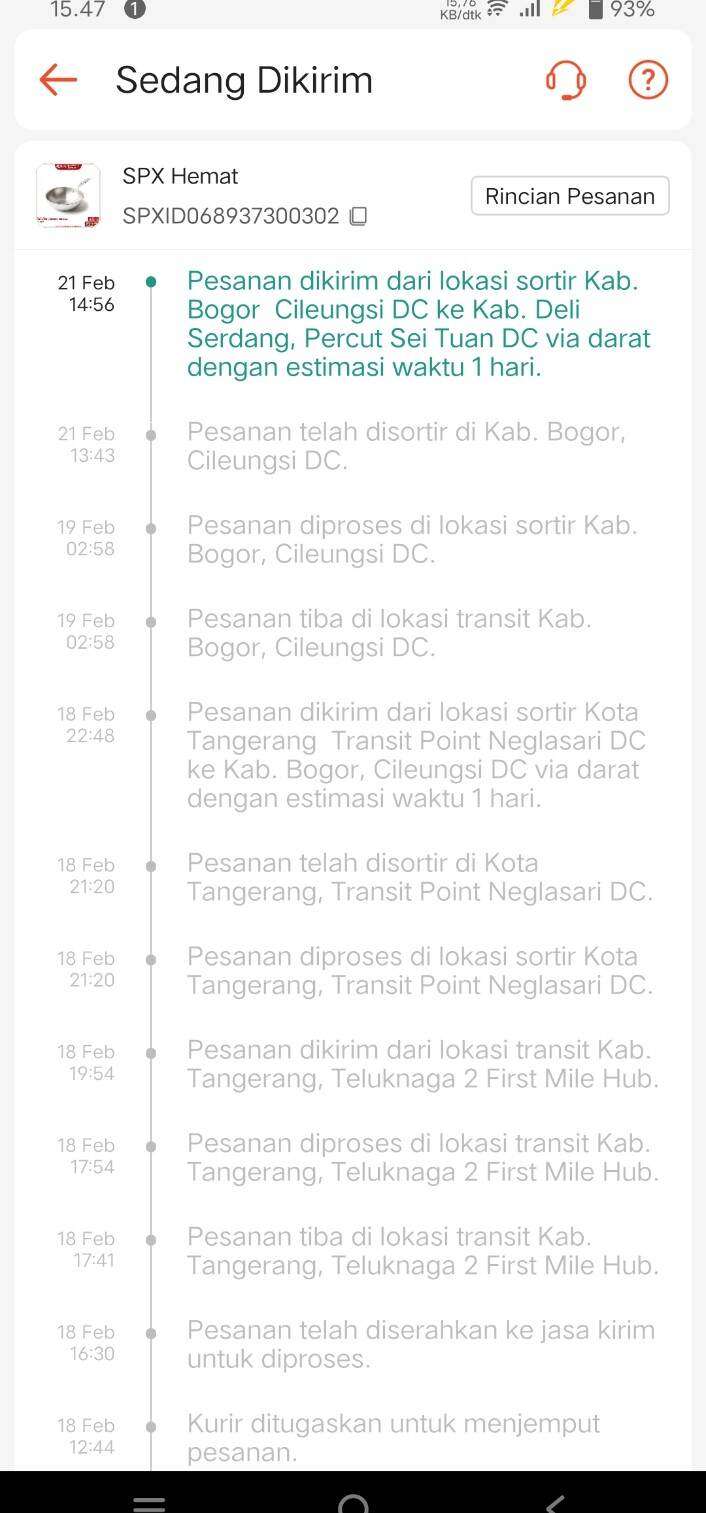 Permainan Ongkir Mahal Hemat Kargo, Pengiriman Lama