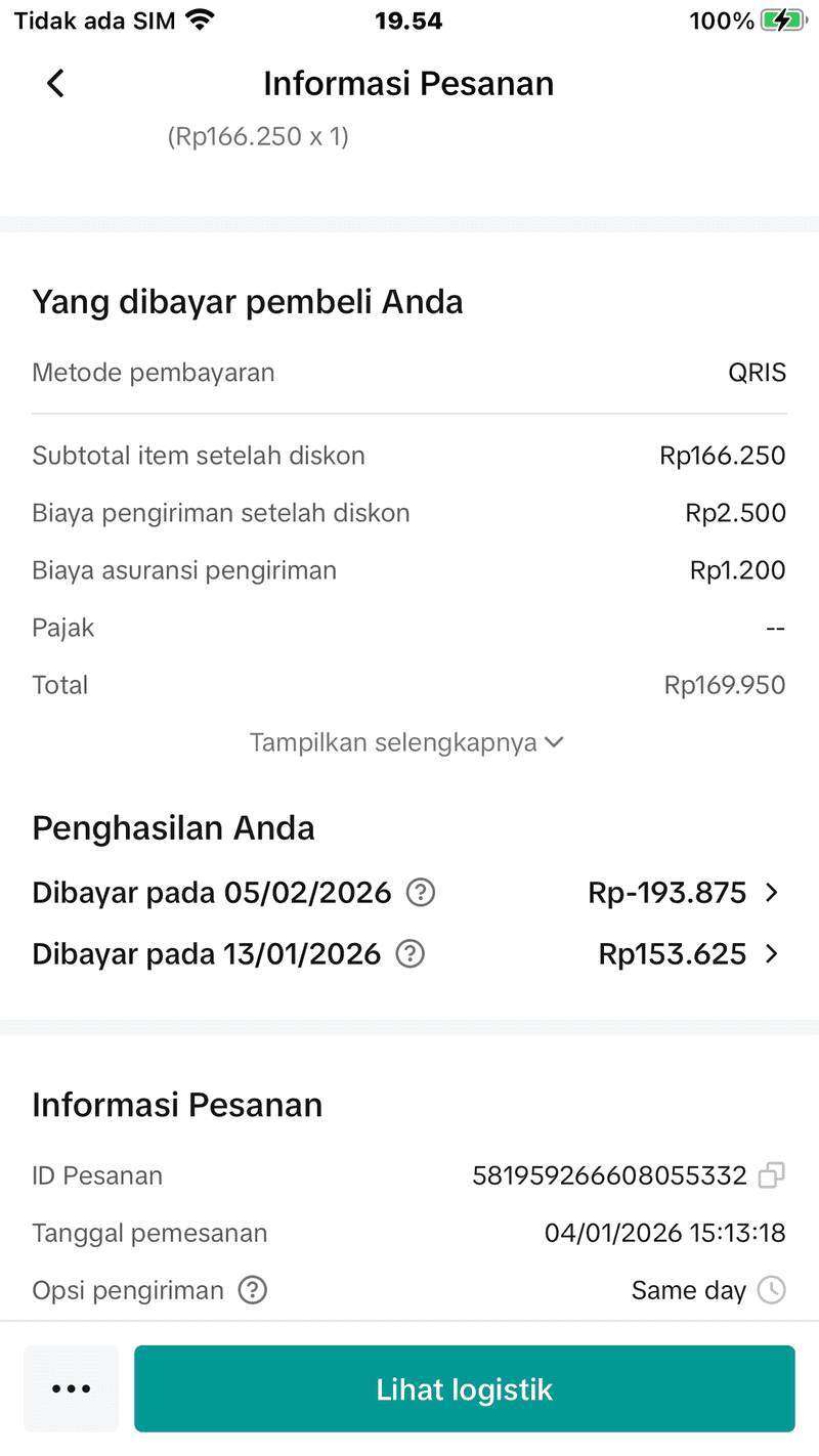 Barang Diretur ke Penjual Tanpa Isinya, TikTok Shop Malah Mengembalikan Dana ke Pembeli