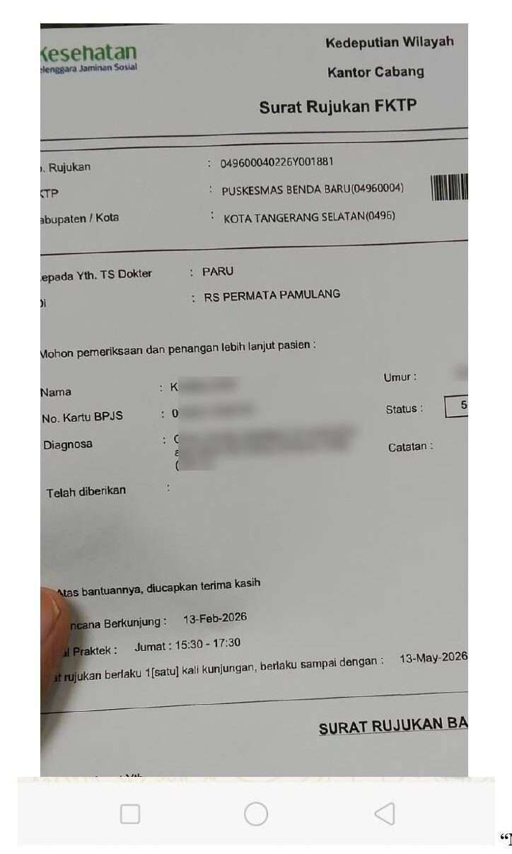 Yup (Samakita) Tidak Mempunyai Empati kepada Nasabah Saat Orang Tua Kritis