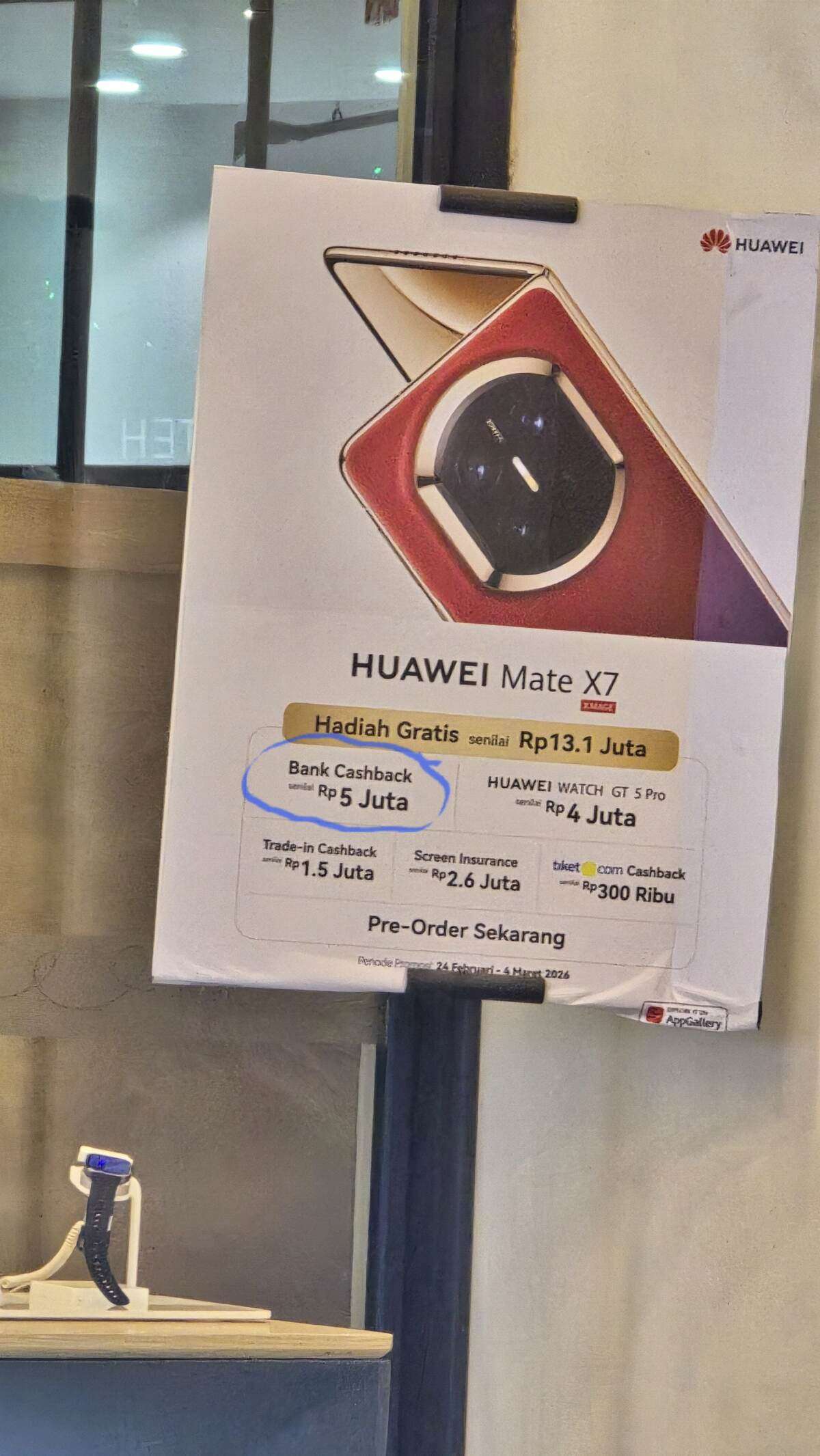 Kecewa Strategi Promosi Huawei Mate X7, Pembelian Jadi Terasa Overprice