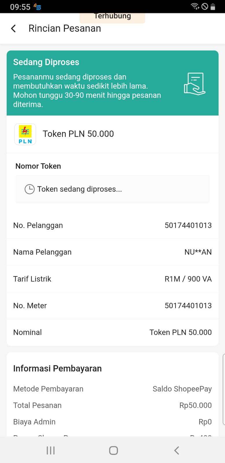 Beli Token Listrik via ShopeePay, Saldo Terdebit tapi Token Tak Muncul