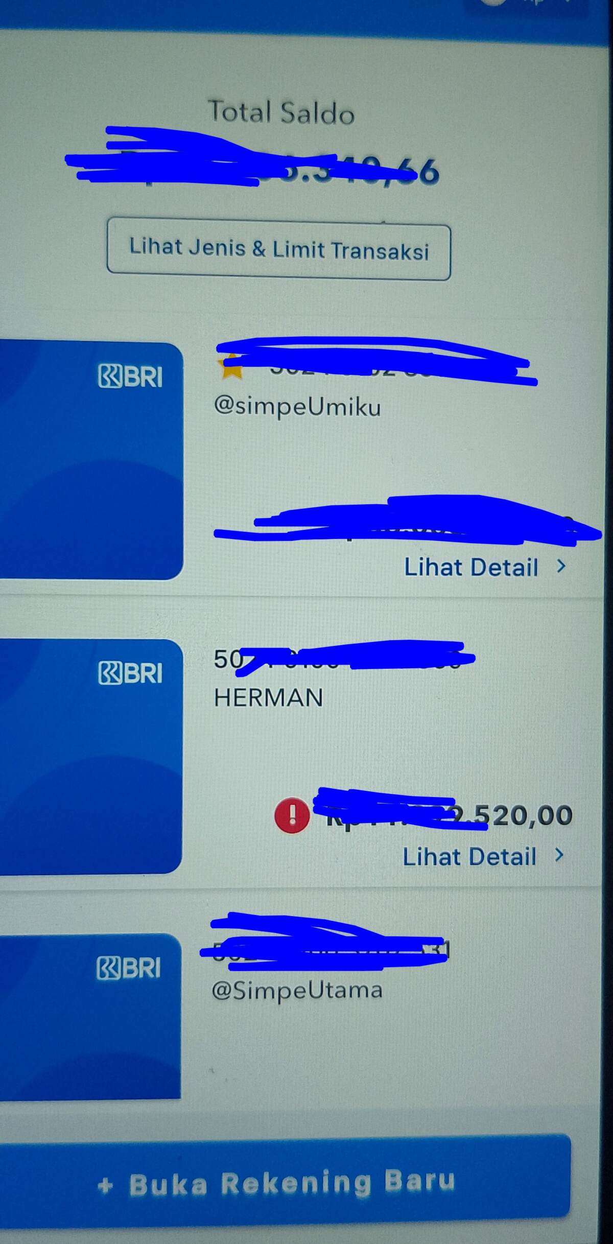 Rekening BRI Diblokir Sudah 1 Bulan Lebih Tidak Ada Kejelasan