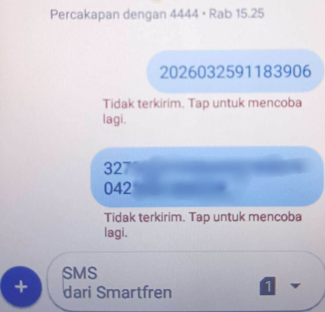 Kartu Smartfren Tidak Bisa Kirim SMS, Terima Kode OTP dan Cek Pulsa
