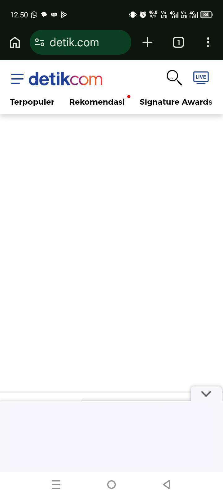 Sinyal 4G XL Penuh tapi Internet Lambat dan Sulit Terhubung ke CS Live Chat