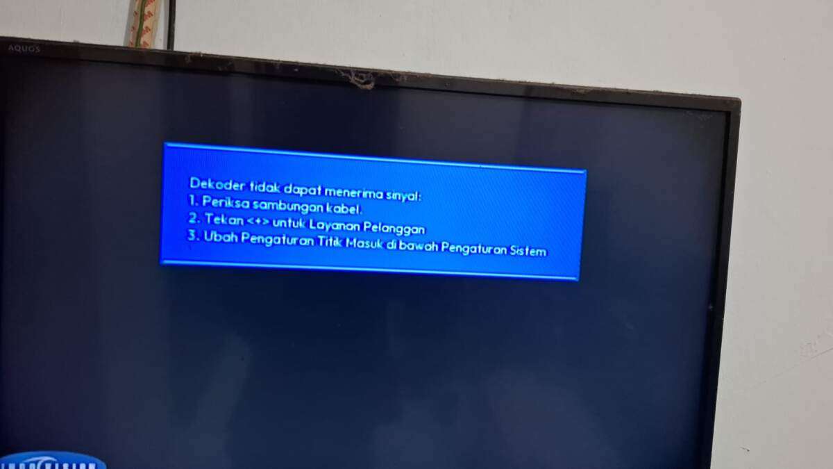 Buruknya Layanan Indovision, 4 Hari Mati Total