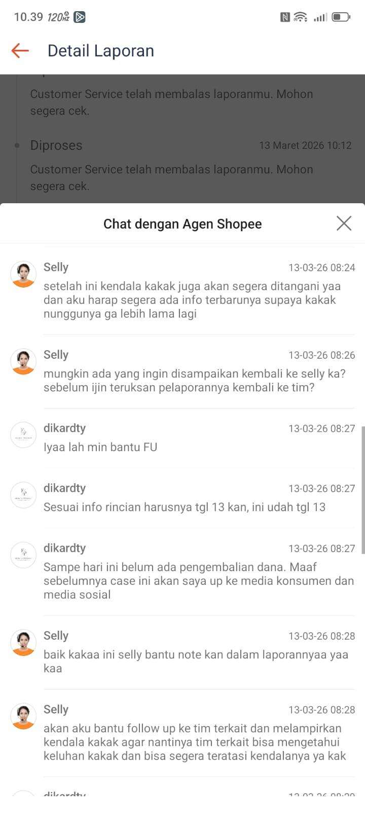 Pengembalian Dana Pembelian TV Changhong di Shopee Belum Diproses Sesuai Janji