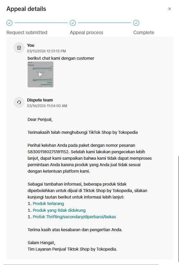 Produk Tergunting Rapi lalu Diklaim Rusak; Pembeli Dapat Barang Gratis, Seller Rugi Barang, Rugi Fee dan Dapat Bintang 1