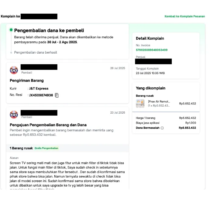 Sudah 8 Bulan Refund Rp5,6 Juta Tak Masuk ke Kartu Kredit BCA, Akun Tokopedia Saya Malah Diblokir
